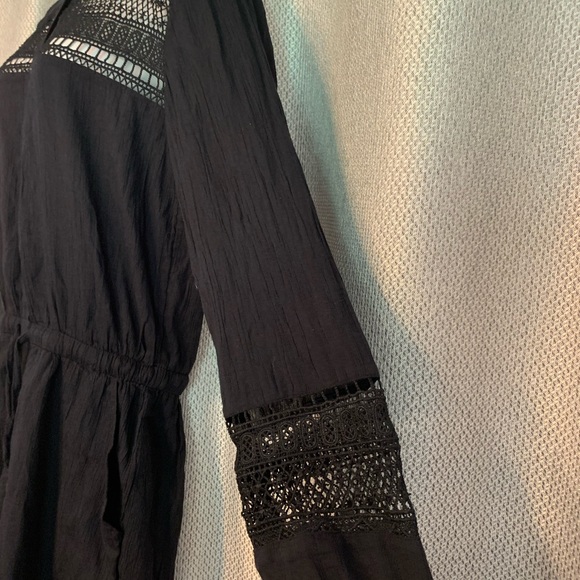 New! Ann Taylor LOFT Beach Romper Navy Blue Size Small Retail $69 - Picture 2 of 10